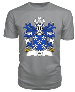 ScotsTee Birt (of Llwyndyrys, Cardiganshire) Coat Of Arms Family Crest Welsh Armorial T Shirt