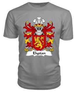 ScotsTee Backup_of_Elystan (GLODRYDD) Coat Of Arms Family Crest Welsh Armorial T Shirt
