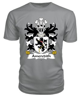 ScotsTee Ameredith (Meredith of Crediton) Coat Of Arms Family Crest Welsh Armorial T Shirt