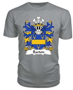 ScotsTee Barton Coat Of Arms Family Crest Welsh Armorial T Shirt