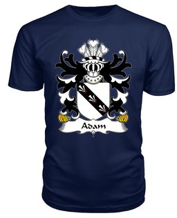 ScotsTee Adam (AB IFOR OF GWENT) Coat Of Arms Family Crest Welsh Armorial T Shirt
