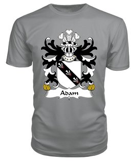 ScotsTee Adam (AB IFOR OF GWENT) Coat Of Arms Family Crest Welsh Armorial T Shirt