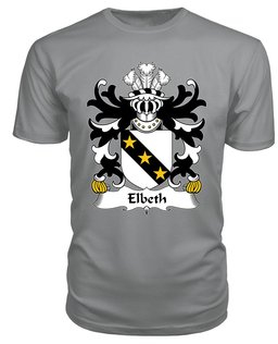 ScotsTee Elbeth (William, Lord of, or d_Elboeuf) Coat Of Arms Family Crest Welsh Armorial T Shirt
