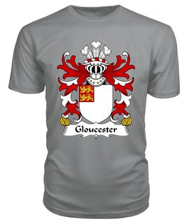 ScotsTee Gloucester (mother was heiress to Fitzhamon) Coat Of Arms Family Crest Welsh Armorial T Shirt