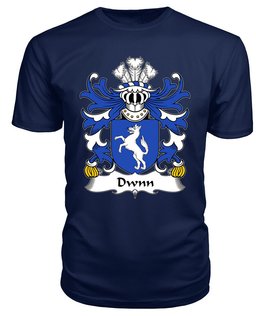 ScotsTee Dwnn (DON of Croesallgwn, Carmarthenshire) Coat Of Arms Family Crest Welsh Armorial T Shirt