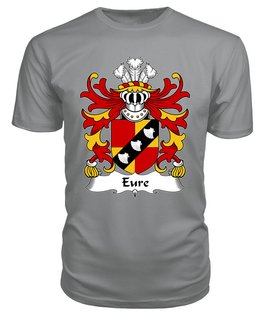 ScotsTee Eure (Commander of Slebech, Pembrokeshire) Coat Of Arms Family Crest Welsh Armorial T Shirt