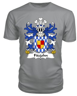 ScotsTee Fitzjohn Coat Of Arms Family Crest Welsh Armorial T Shirt