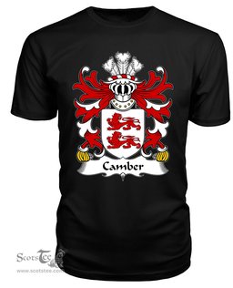 ScotsTee Camber (AP BRUTUS) Coat Of Arms Family Crest Welsh Armorial T Shirt