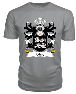 ScotsTee Gleg (of Cheshire) Coat Of Arms Family Crest Welsh Armorial T Shirt