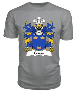 ScotsTee Cenau (AP COEL GODEBOG) Coat Of Arms Family Crest Welsh Armorial T Shirt