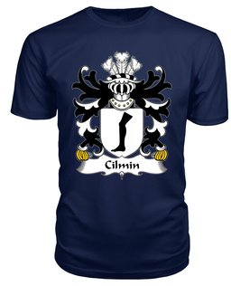 ScotsTee Cilmin (TROED-DDU) Coat Of Arms Family Crest Welsh Armorial T Shirt