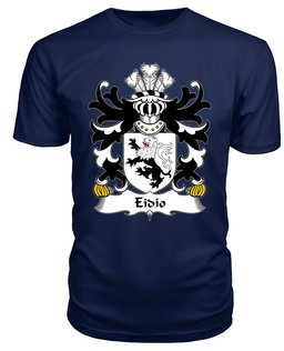 ScotsTee Eidio (WYLLT -Lord of Llywel, Breconshire) Coat Of Arms Family Crest Welsh Armorial T Shirt