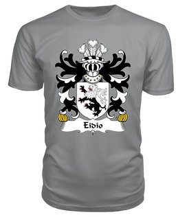 ScotsTee Eidio (WYLLT -Lord of Llywel, Breconshire) Coat Of Arms Family Crest Welsh Armorial T Shirt