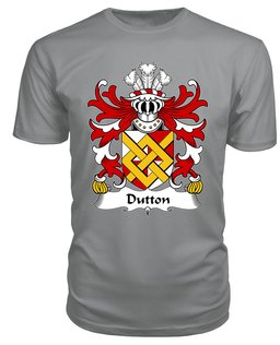 ScotsTee Dutton (of Dutton of Cheshire) Coat Of Arms Family Crest Welsh Armorial T Shirt
