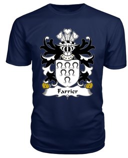 ScotsTee Farrier (of Carmarthenshire) Coat Of Arms Family Crest Welsh Armorial T Shirt
