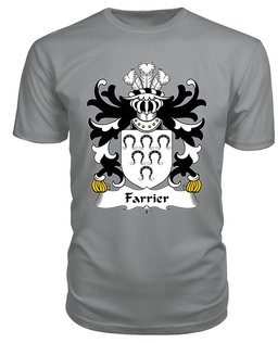 ScotsTee Farrier (of Carmarthenshire) Coat Of Arms Family Crest Welsh Armorial T Shirt