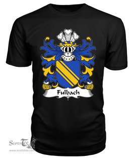 ScotsTee Fulbach (or Filbech of Marloes, of Pembrokeshire) Coat Of Arms Family Crest Welsh Armorial T Shirt