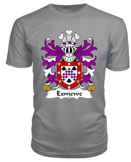 ScotsTee Exmewe (of Ruthin, Denbighshire) Coat Of Arms Family Crest Welsh Armorial T Shirt