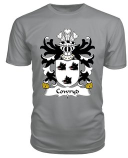 ScotsTee Cowryd (AP CADFAN) Coat Of Arms Family Crest Welsh Armorial T Shirt