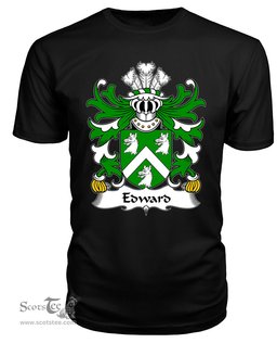 ScotsTee Edward (AP JOHN WYNN AB IEUAN) Coat Of Arms Family Crest Welsh Armorial T Shirt