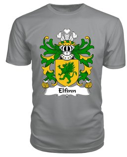 ScotsTee Elfinn (AP GWYDDNO) Coat Of Arms Family Crest Welsh Armorial T Shirt