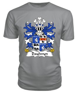 ScotsTee Daylwyn (or Bushe) Coat Of Arms Family Crest Welsh Armorial T Shirt