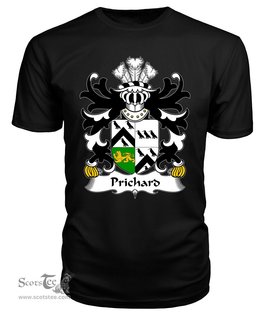 ScotsTee Prichard (Parson of Denbighshire) Coat Of Arms Family Crest Welsh Armorial T Shirt