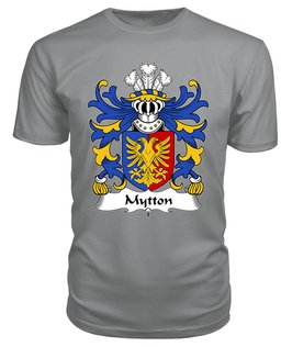 ScotsTee Mytton (lords of Mawddwy) Coat Of Arms Family Crest Welsh Armorial T Shirt