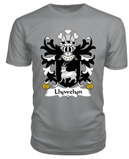 ScotsTee Llywelyn (AB EINION AP CELYNIN) Coat Of Arms Family Crest Welsh Armorial T Shirt