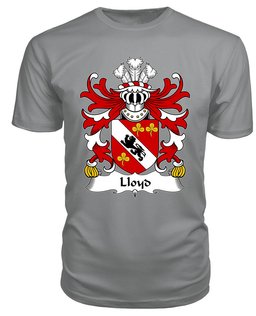ScotsTee Lloyd (of Llansteffan, Carmarthenshire) Coat Of Arms Family Crest Welsh Armorial T Shirt