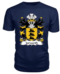 ScotsTee Iorwerth (SAIS) Coat Of Arms Family Crest Welsh Armorial T Shirt