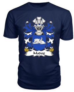 ScotsTee Madog (AP RHYS) Coat Of Arms Family Crest Welsh Armorial T Shirt