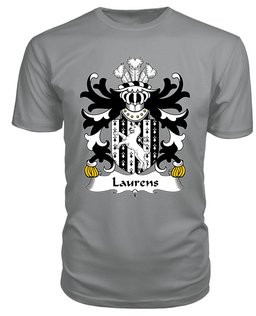 ScotsTee Laurens (AP WILLIAM AP DAFYDD) Coat Of Arms Family Crest Welsh Armorial T Shirt