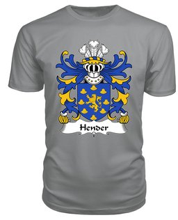 ScotsTee Hender (Desc. from Dafydd ap Dafydd ap Madog) Coat Of Arms Family Crest Welsh Armorial T Shirt
