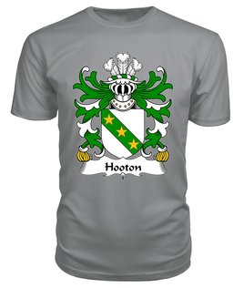 ScotsTee Hooton (lord of Hooton, Cheshire) Coat Of Arms Family Crest Welsh Armorial T Shirt