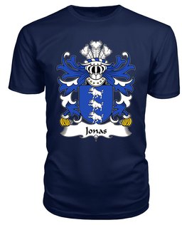 ScotsTee Jonas (AP GRONWY) Coat Of Arms Family Crest Welsh Armorial T Shirt