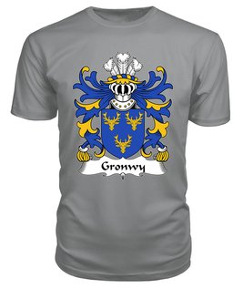ScotsTee Gronwy (GOCH-of Llangathen, Carmarthenshire) Coat Of Arms Family Crest Welsh Armorial T Shirt