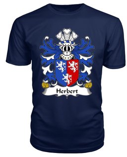 ScotsTee Herbert (1st Earl of Pembrokeshire) Coat Of Arms Family Crest Welsh Armorial T Shirt