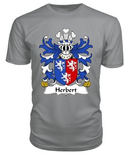 ScotsTee Herbert (1st Earl of Pembrokeshire) Coat Of Arms Family Crest Welsh Armorial T Shirt