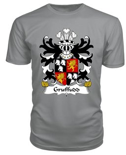 ScotsTee Gruffudd (FYCHAN Sir, of Powys, of Boniarth) Coat Of Arms Family Crest Welsh Armorial T Shirt