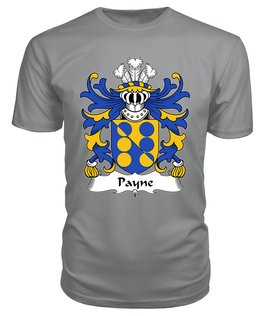 ScotsTee Payne (of Denbighshire) Coat Of Arms Family Crest Welsh Armorial T Shirt