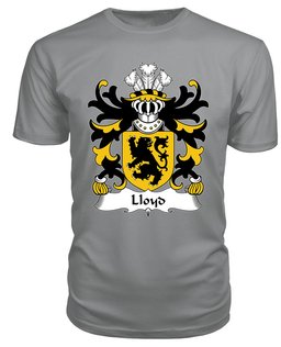 ScotsTee Lloyd (of Breconshire) Coat Of Arms Family Crest Welsh Armorial T Shirt
