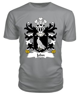 ScotsTee John (AP HARRY AP LLYWELYN) Coat Of Arms Family Crest Welsh Armorial T Shirt