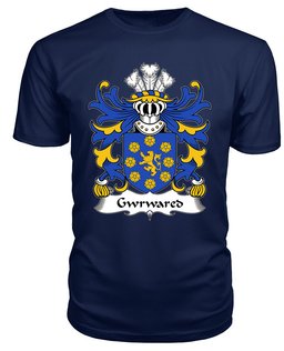 ScotsTee Gwrwared (AP GWILYM) Coat Of Arms Family Crest Welsh Armorial T Shirt