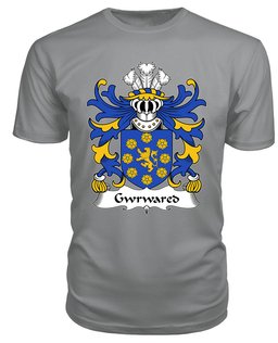 ScotsTee Gwrwared (AP GWILYM) Coat Of Arms Family Crest Welsh Armorial T Shirt