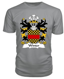 ScotsTee Winter (of Llan-gain, Carmenthenshire) Coat Of Arms Family Crest Welsh Armorial T Shirt
