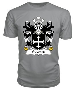 ScotsTee Syward (or Siward, lord of Rhutin, Glamorgan) Coat Of Arms Family Crest Welsh Armorial T Shirt