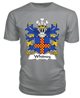 ScotsTee Whitney (of Herefordshire) Coat Of Arms Family Crest Welsh Armorial T Shirt