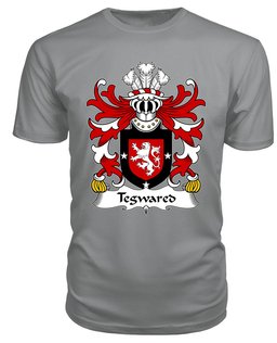 ScotsTee Tegwared (Y BAISWEN) Coat Of Arms Family Crest Welsh Armorial T Shirt