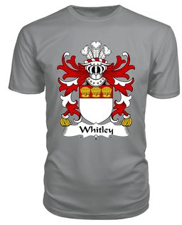 ScotsTee Whitley (of Hawarden, Flint) Coat Of Arms Family Crest Welsh Armorial T Shirt